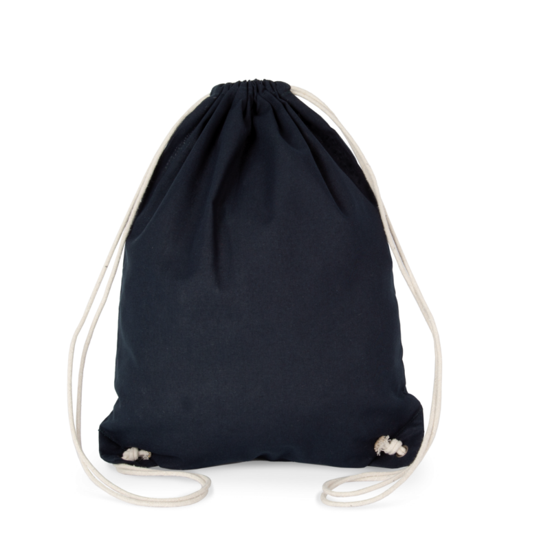 Kimood COTTON DRAWSTRING BACKPACK - Μπλε μαρίν