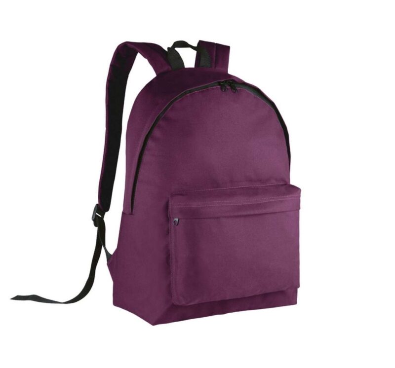 Kimood CLASSIC BACKPACK - Μπορντό/Μαύρο