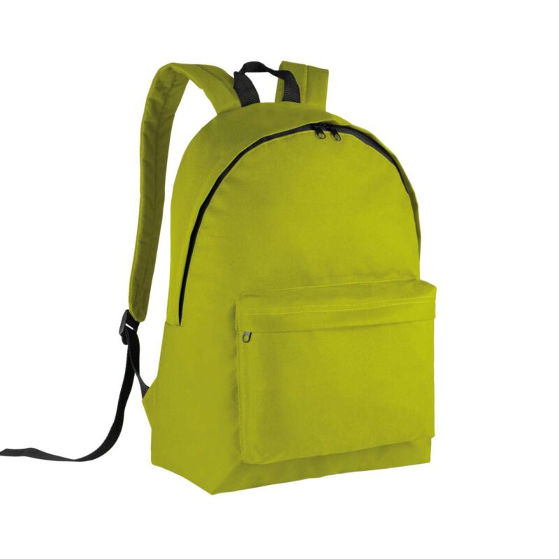 ki0130-burnt_lime_black-a1 Kimood CLASSIC BACKPACK - Καμένο Λαχανί/Μαύρο