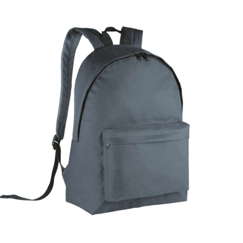 ki0130-dark_grey_black-a1 Kimood CLASSIC BACKPACK - Σκούρο Γκρι/Μαύρο