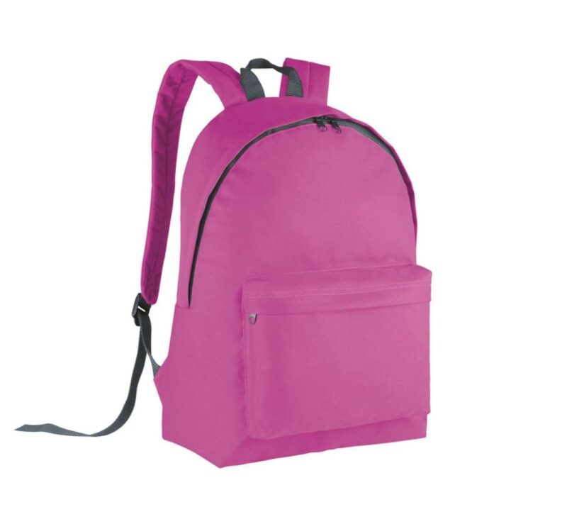 Kimood CLASSIC BACKPACK - φούξια/σκούρο γκρι