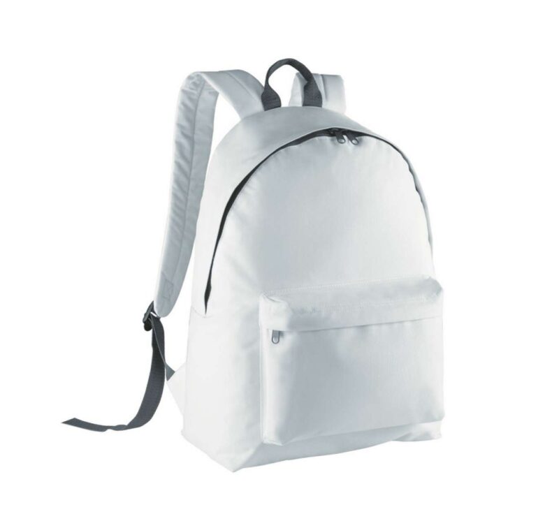 Kimood CLASSIC BACKPACK - Λευκό/Σκούρο Γκρι