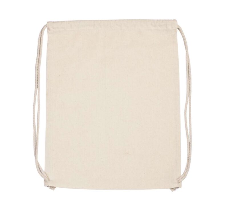 Kimood SOL'S ORGANIC BACKPACK WITH SOL'S COTTON DRAWSTRING - Φυσικό