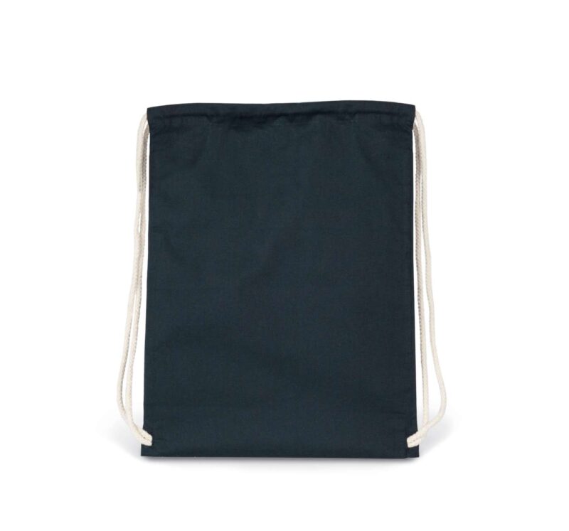 ki0139-navy_blue-a1 Kimood SOL'S ORGANIC BACKPACK WITH SOL'S COTTON DRAWSTRING - Navy Blue