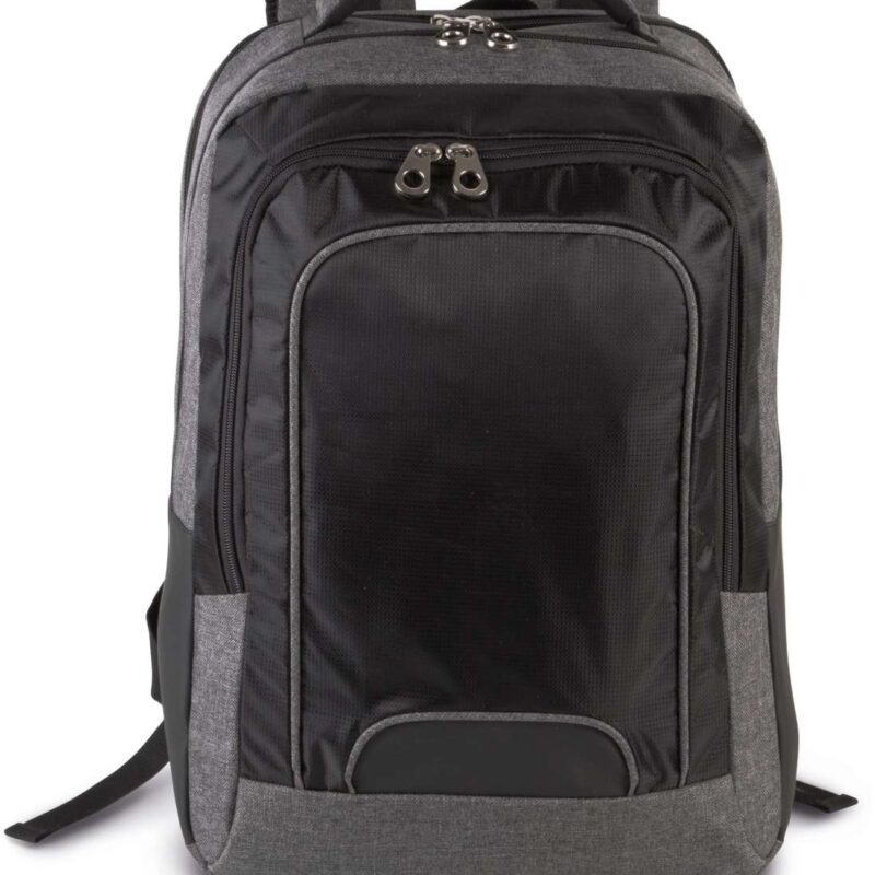 Kimood BUSINESS LAPTOP BACKPACK - Dark Grey Heather/Black