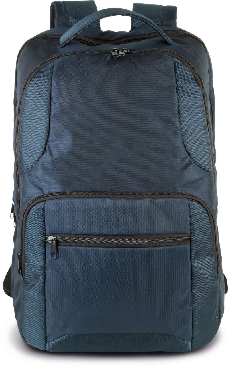 ki0145-navy_navy-a1 Kimood BUSINESS LAPTOP BACKPACK - Ναυτικό μπλε / Ναυτικό μπλε