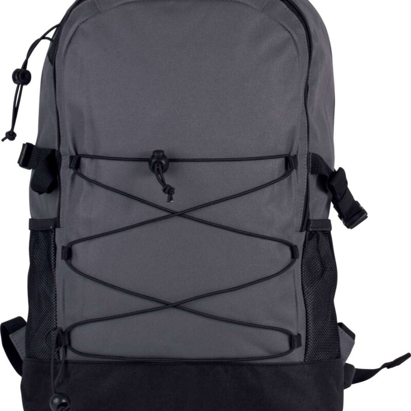ki0152-full_greyblack-a1 Kimood MULTI-PURPOSE BACKPACK - Full Grey/Black