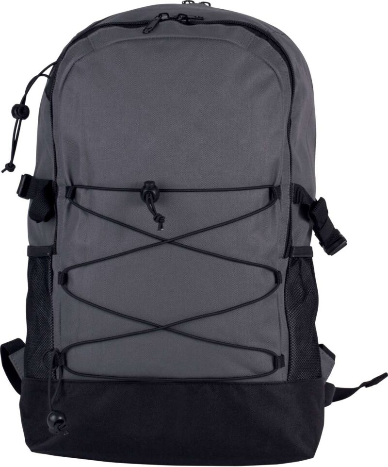 ki0152-full_greyblack-a1 Kimood MULTI-PURPOSE BACKPACK - Full Grey/Black