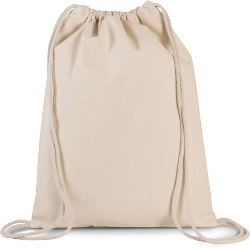 Kimood DRAWSTRING BAG WITH THICK STRAPS - Φυσικό