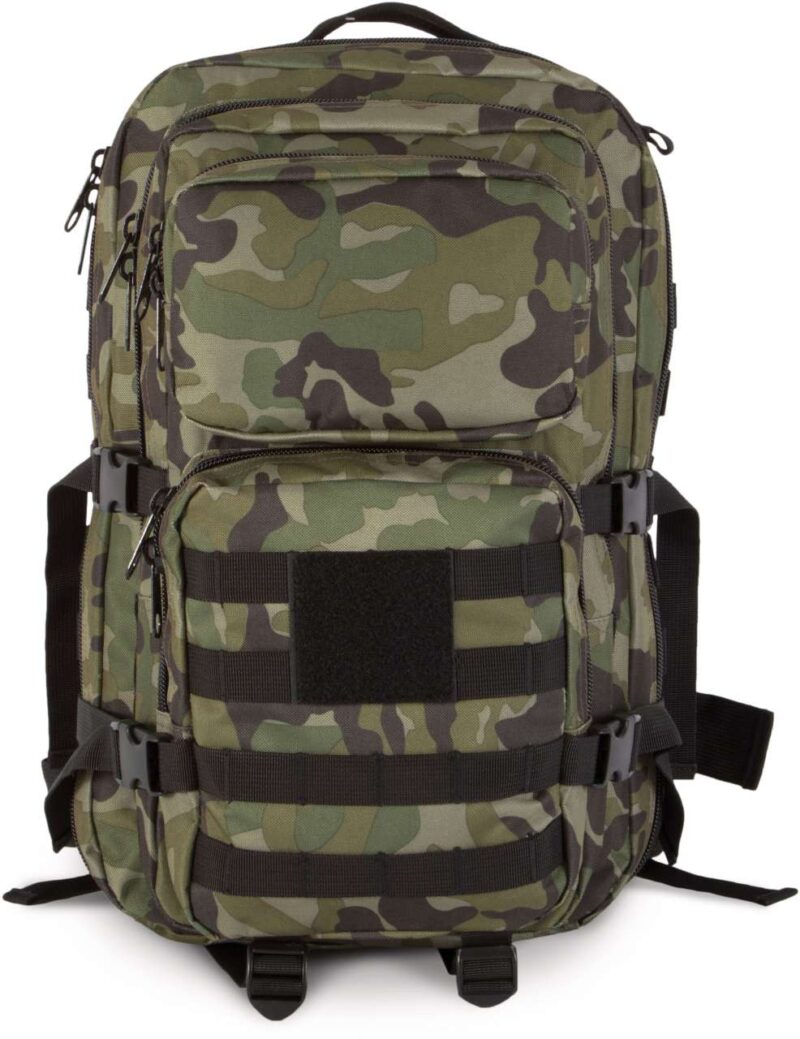 ki0162-olive_camouflage-a1 Kimood M.O.L.L.E. Σακίδιο Πλάτης - Olive Camouflage