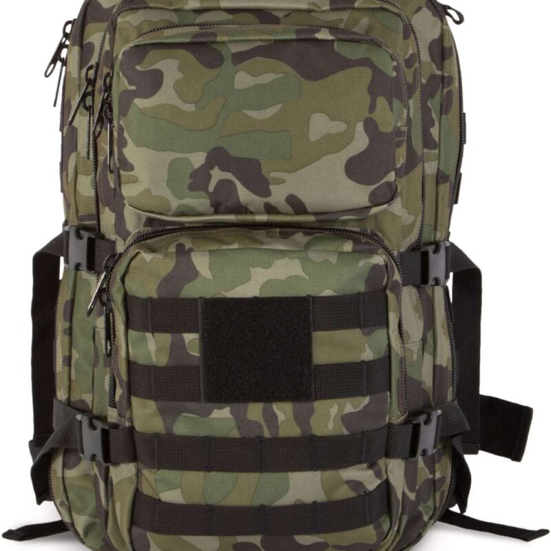 ki0162-olive_camouflage-a1 Kimood M.O.L.L.E. Σακίδιο Πλάτης - Olive Camouflage