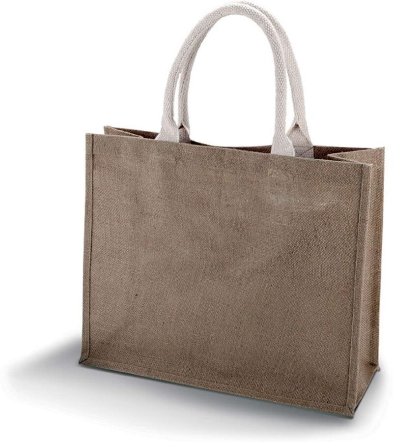 Kimood JUTE BEACH BAG - Καπουτσίνο