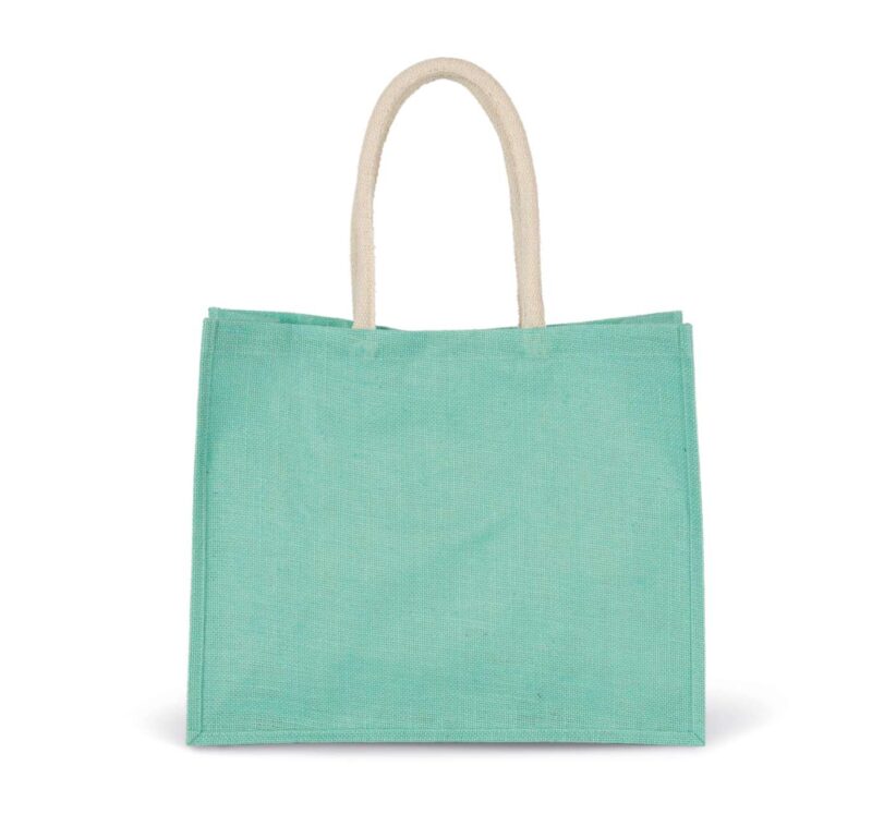 Kimood JUTE BEACH BAG - Ice Mint