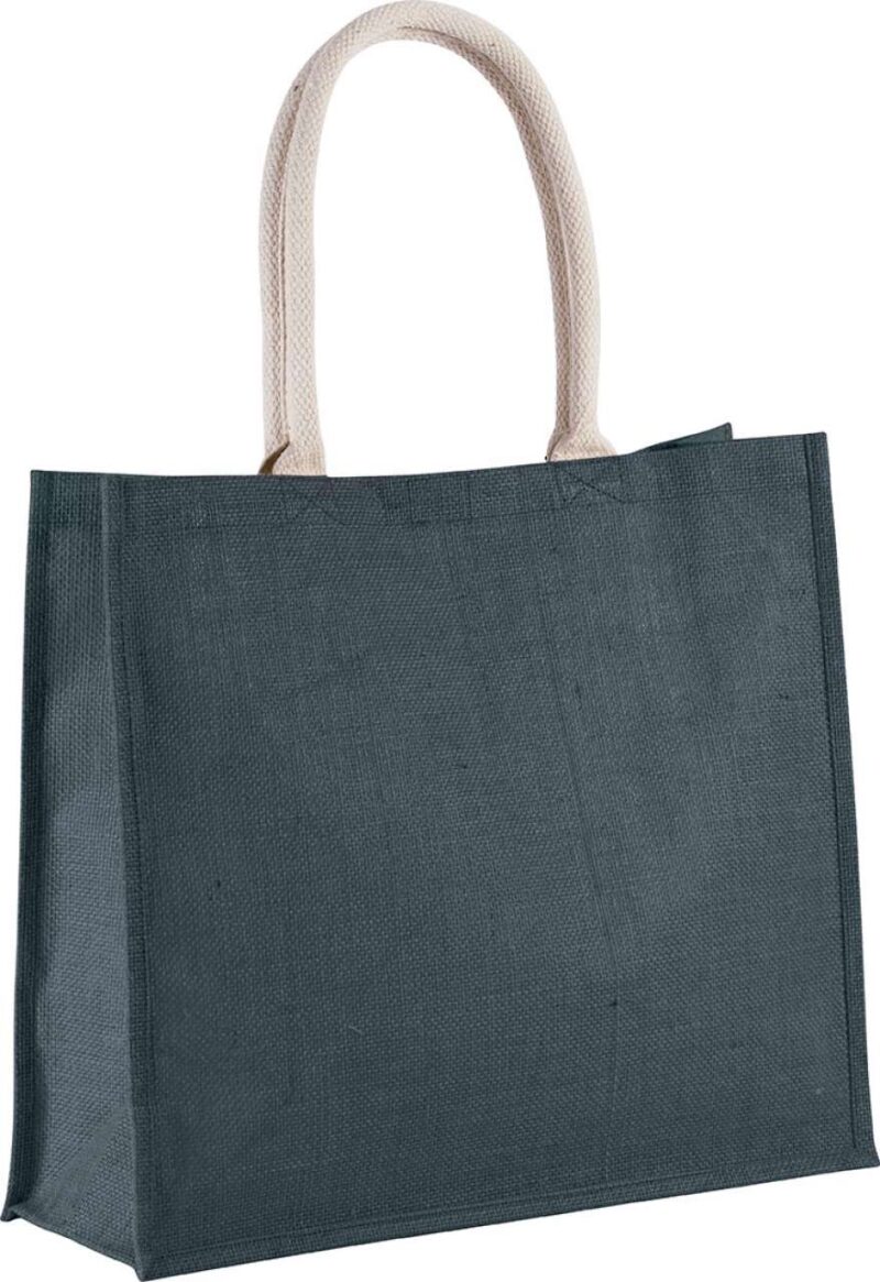 Kimood JUTE BEACH BAG - Μπλε του μεσονυκτίου