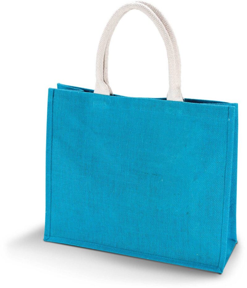 Kimood JUTE BEACH BAG - Τυρκουάζ