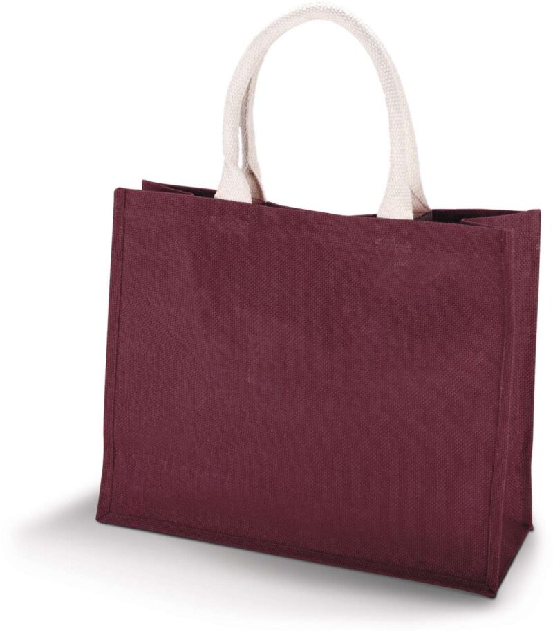 Kimood JUTE BEACH BAG - Κρασί