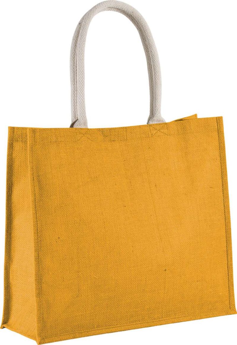 Kimood JUTE BEACH BAG - Κίτρινο