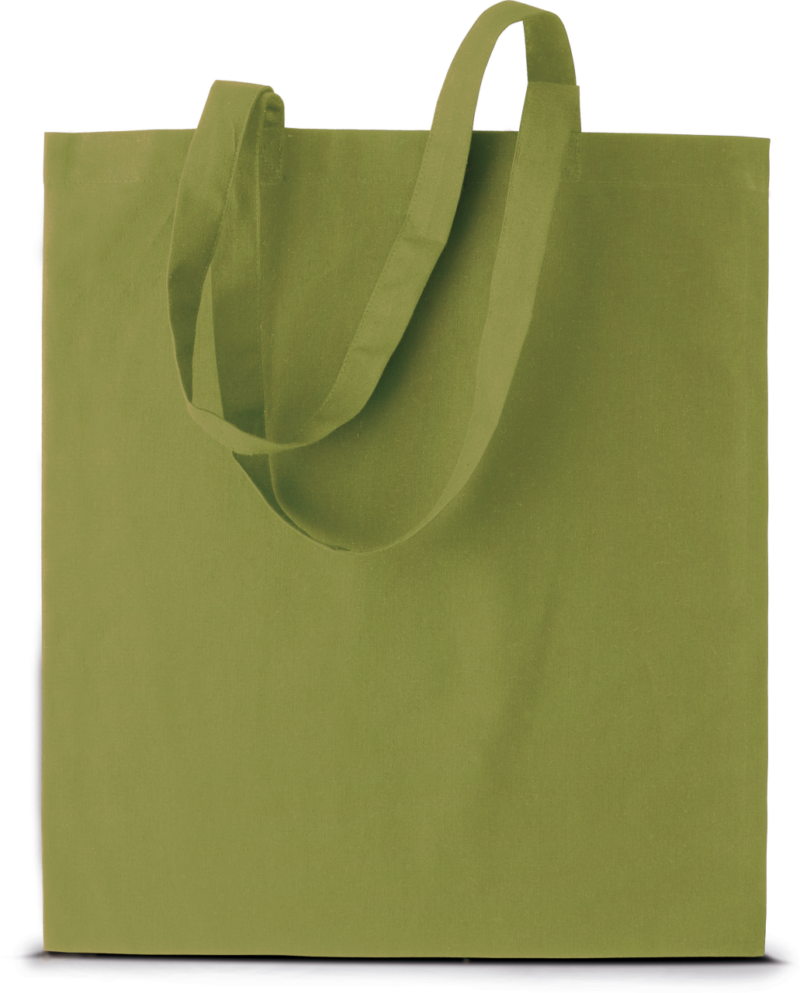 Kimood BASIC SHOPPER BAG - Καμένο Λάιμ