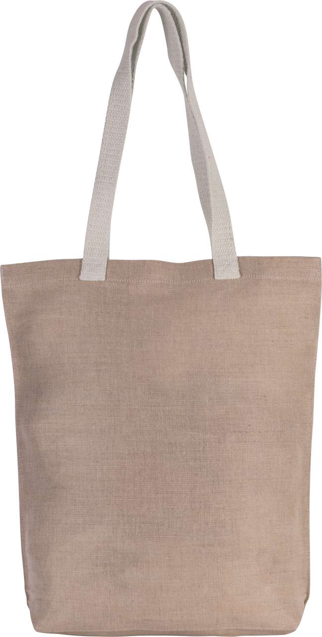 Kimood JUCO SHOPPER BAG - Φυσικό