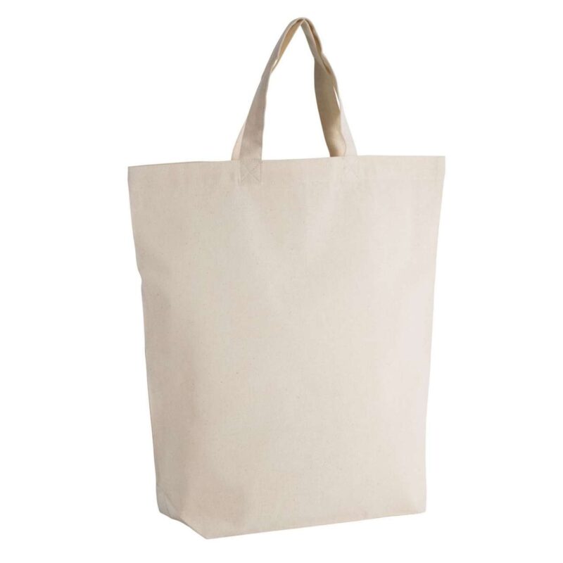 ki0247-natural-a1 Kimood SHOPPER COTTON BAG - Φυσικό
