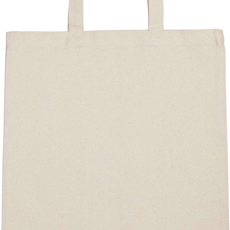ki0249-natural-a1 Kimood COTTON CANVAS SHOPPER BAG - Φυσικό