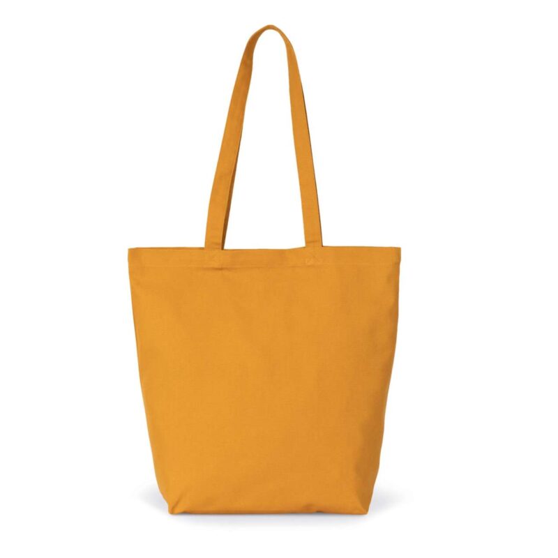 ki0252-curcuma-a1 Kimood ORGANIC COTTON TOTE BAG - Curcuma