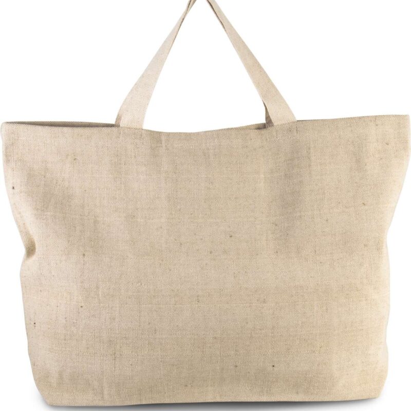 ki0260-rustic_natural-a1 Kimood RUSTIC JUCO LARGE HOLD-ALL SHOPPER BAG - Rustic Natural