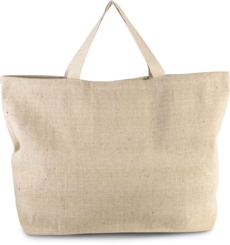 Kimood RUSTIC JUCO LARGE HOLD-ALL SHOPPER BAG - Rustic Natural