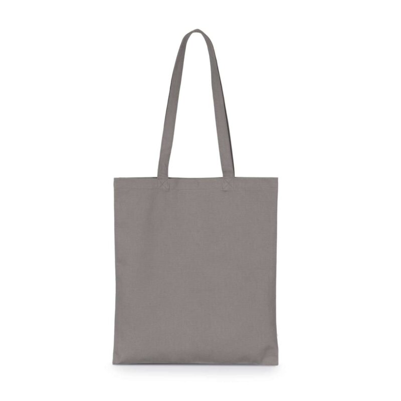 ki0262-metal_grey-a1 Kimood CLASSIC SHOPPER από ORGANIC COTTON - Metal Grey