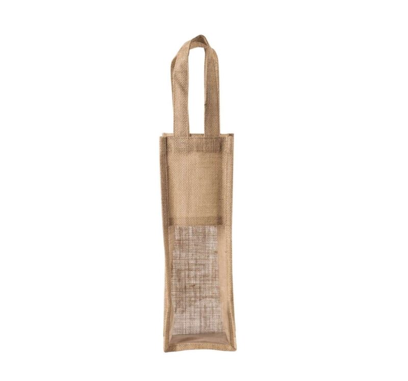 Kimood JUTE BOTTLE BAG - Φυσικό