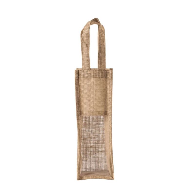 Kimood JUTE BOTTLE BAG - Φυσικό
