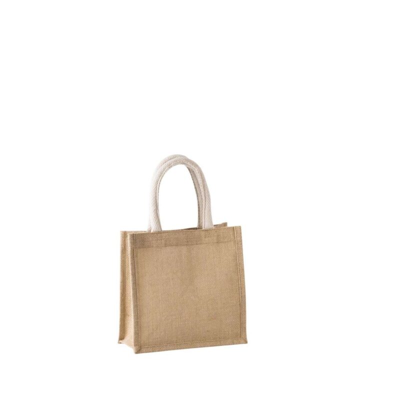 Kimood JUTE CANVAS TOTE - SMALL - Φυσικό