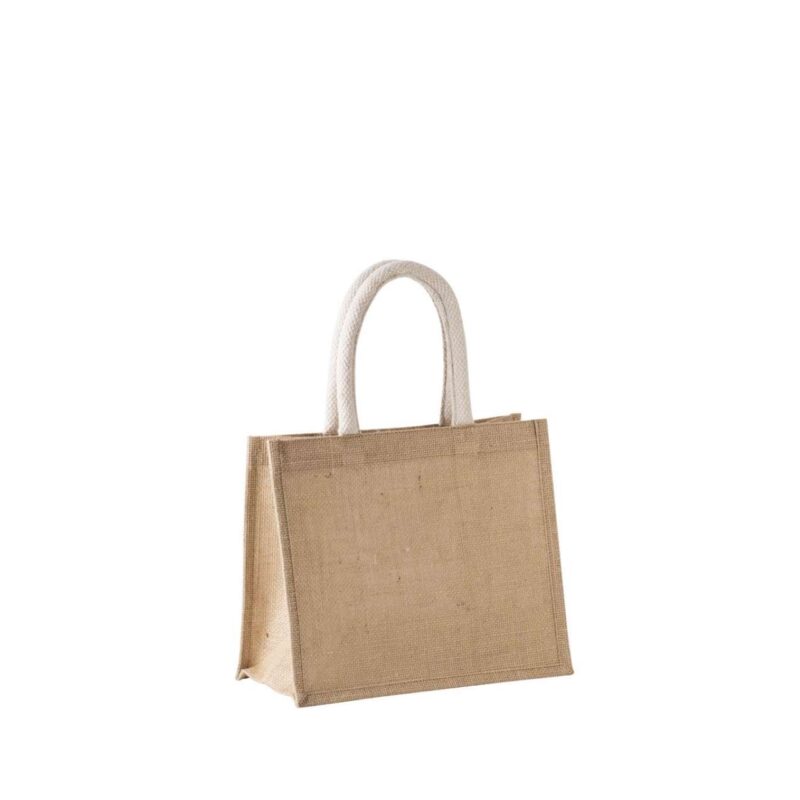Kimood JUTE CANVAS TOTE - MEDIUM - Φυσικό
