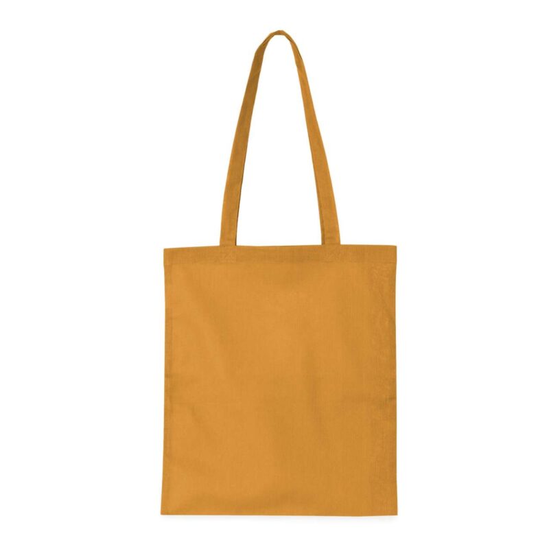 ki0288-curcuma-a1 Kimood ORGANIC COTTON SHOPPING BAG - Curcuma