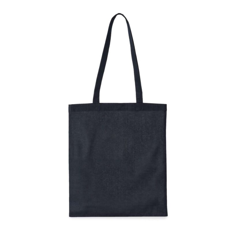 ki0288-navy_blue-a1 Kimood ORGANIC COTTON SHOPPING BAG - Navy Blue