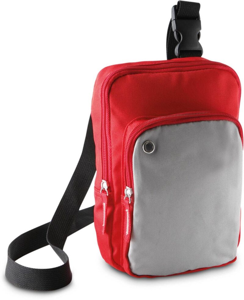 Kimood SHOULDER BAG - Κόκκινο/Ανοιχτό γκρι