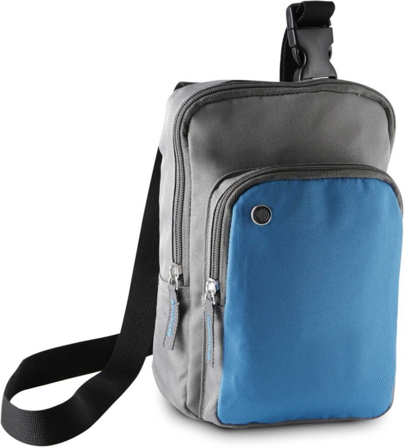 ki0301-slate_grey_aqua_blue-a1 Kimood SHOULDER BAG - Σχιστογκρί/Θαλασσί