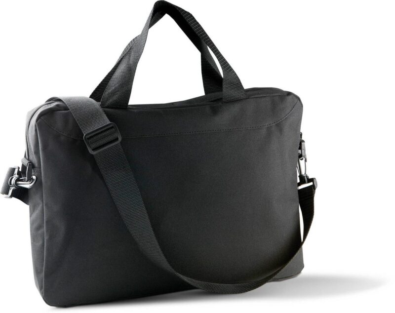 Kimood DOCUMENT BAG - Μαύρο/Βασιλικό Μπλε