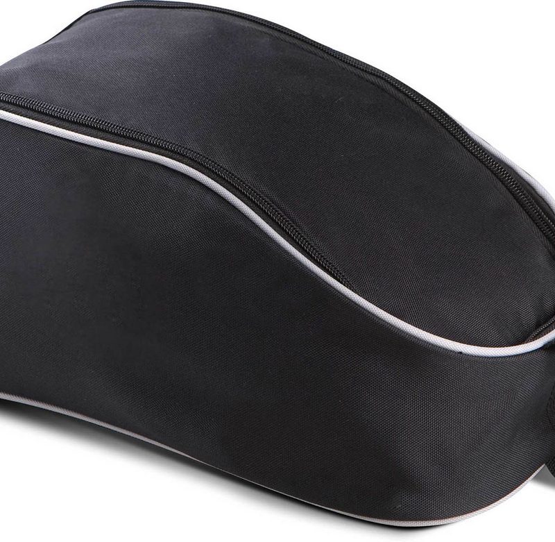 ki0501-black_light_grey-a1 Kimood SHOE BAG - Μαύρο/Ανοιχτό Γκρι