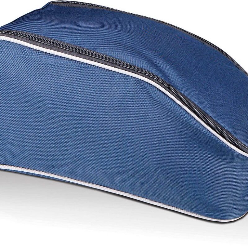 ki0501-navy_slate_grey-a1 Kimood SHOE BAG - Μπλε μαρίν / Γκρι σχιστόλιθου