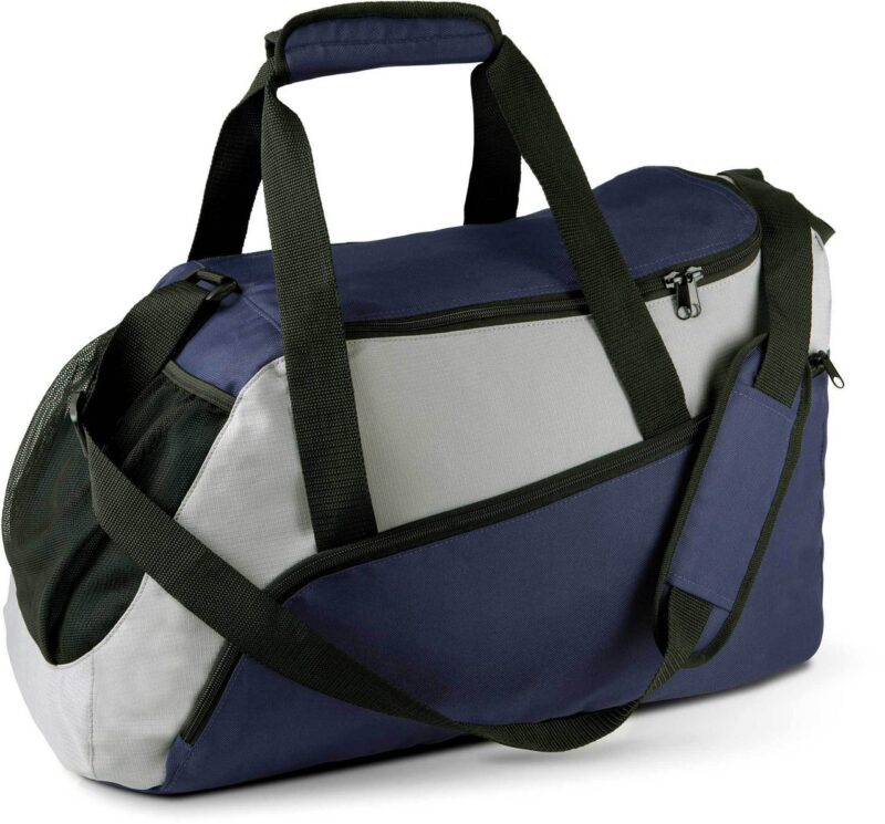 ki0607-navy_light_grey-a1 Kimood SPORTS BAG - Ναυτικό/Ανοιχτό Γκρι