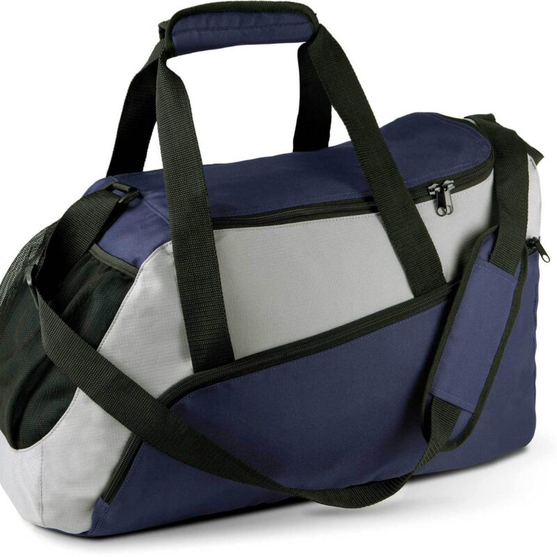 ki0607-navy_light_grey-a1 Kimood SPORTS BAG - Ναυτικό/Ανοιχτό Γκρι
