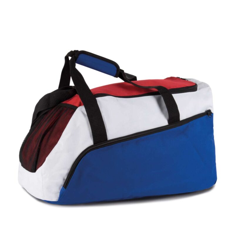 ki0607-reflex_bluewhitefrench_red-a1 Kimood SPORTS BAG - Reflex Blue/White/French Red