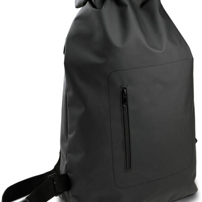 ki0613-black-a1 Kimood WATERPROOF SAILOR BAG - Μαύρο