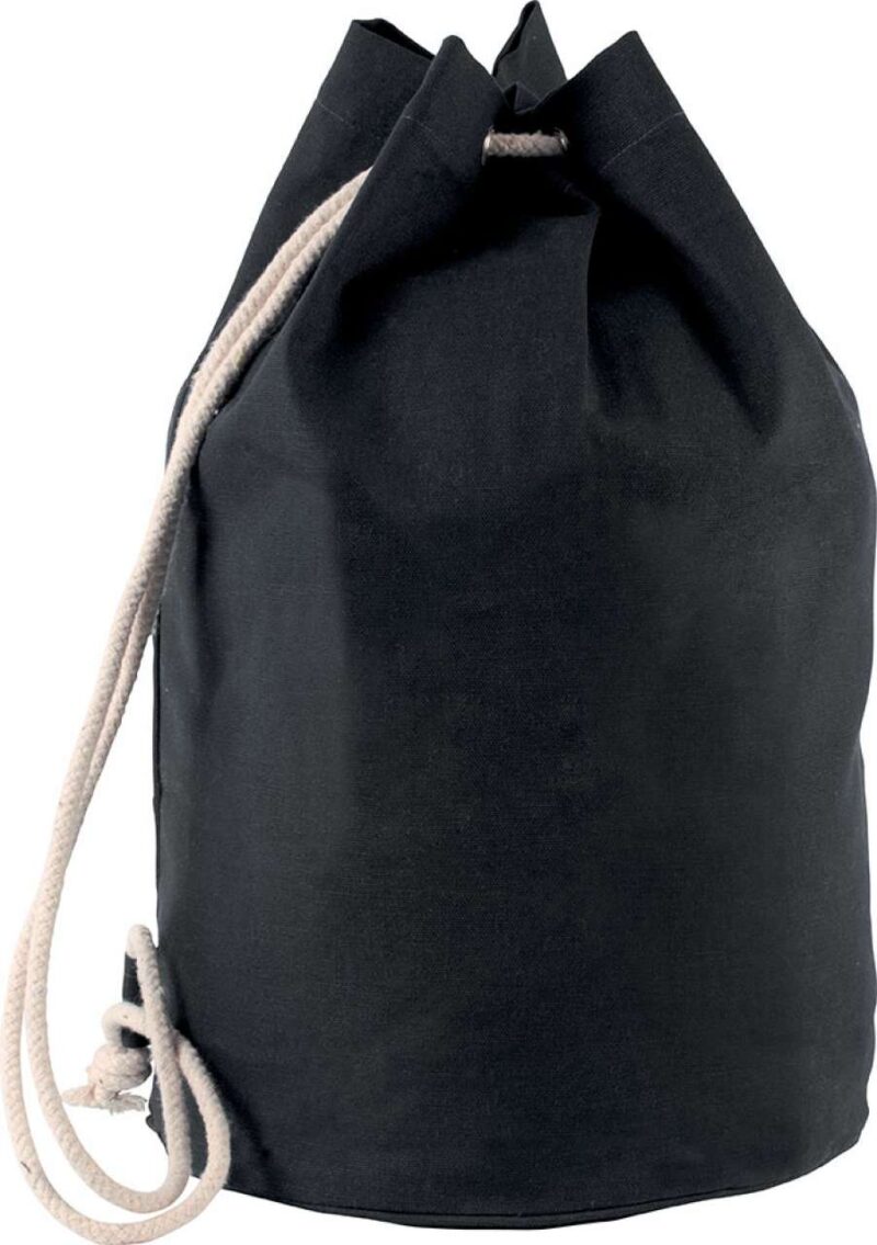 Kimood SAILOR-STYLE DRAWSTRING COTTON WITH BAG - Μαύρο