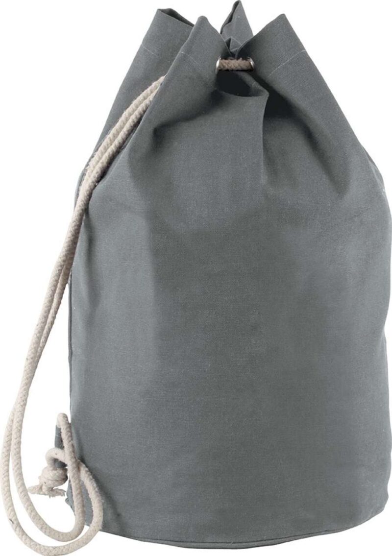Kimood SAILOR-STYLE DRAWSTRING COTTON WITH BAG - γκρι