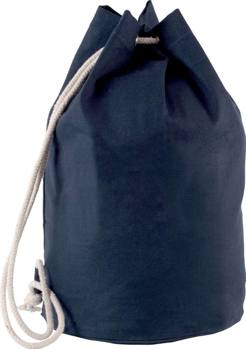 ki0629-navy-a2 Kimood SAILOR-STYLE DRAWSTRING COTTON WITH BAG - Μπλε μαρίν