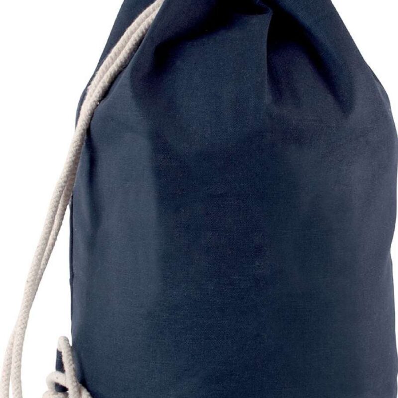 ki0629-navy-a2 Kimood SAILOR-STYLE DRAWSTRING COTTON WITH BAG - Μπλε μαρίν