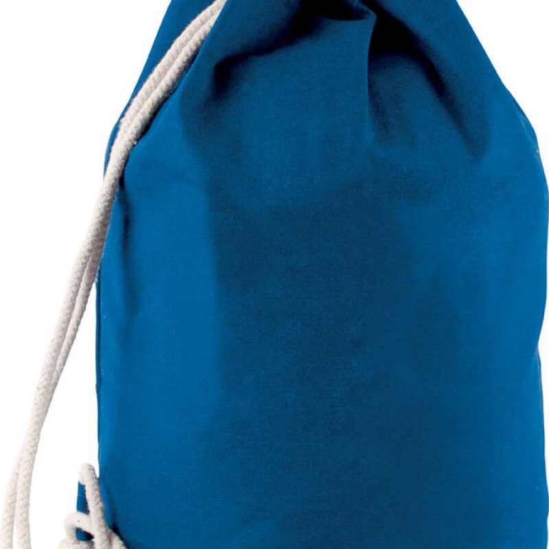 ki0629-royal_blue-a2 Kimood SAILOR-STYLE DRAWSTRING COTTON WITH BAG - Βασιλικό μπλε