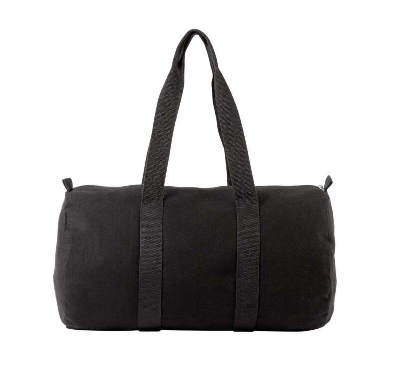 Kimood COTTON CANVAS HOLD-ALL BAG - Μαύρο/Μαύρο